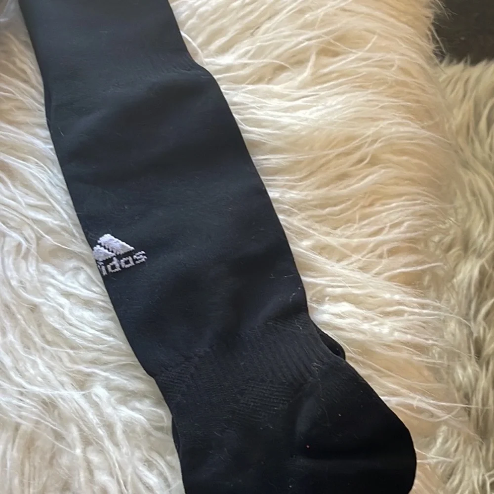 ADIDAS UNISEX BLACK METRO IV SOCCER SOCK